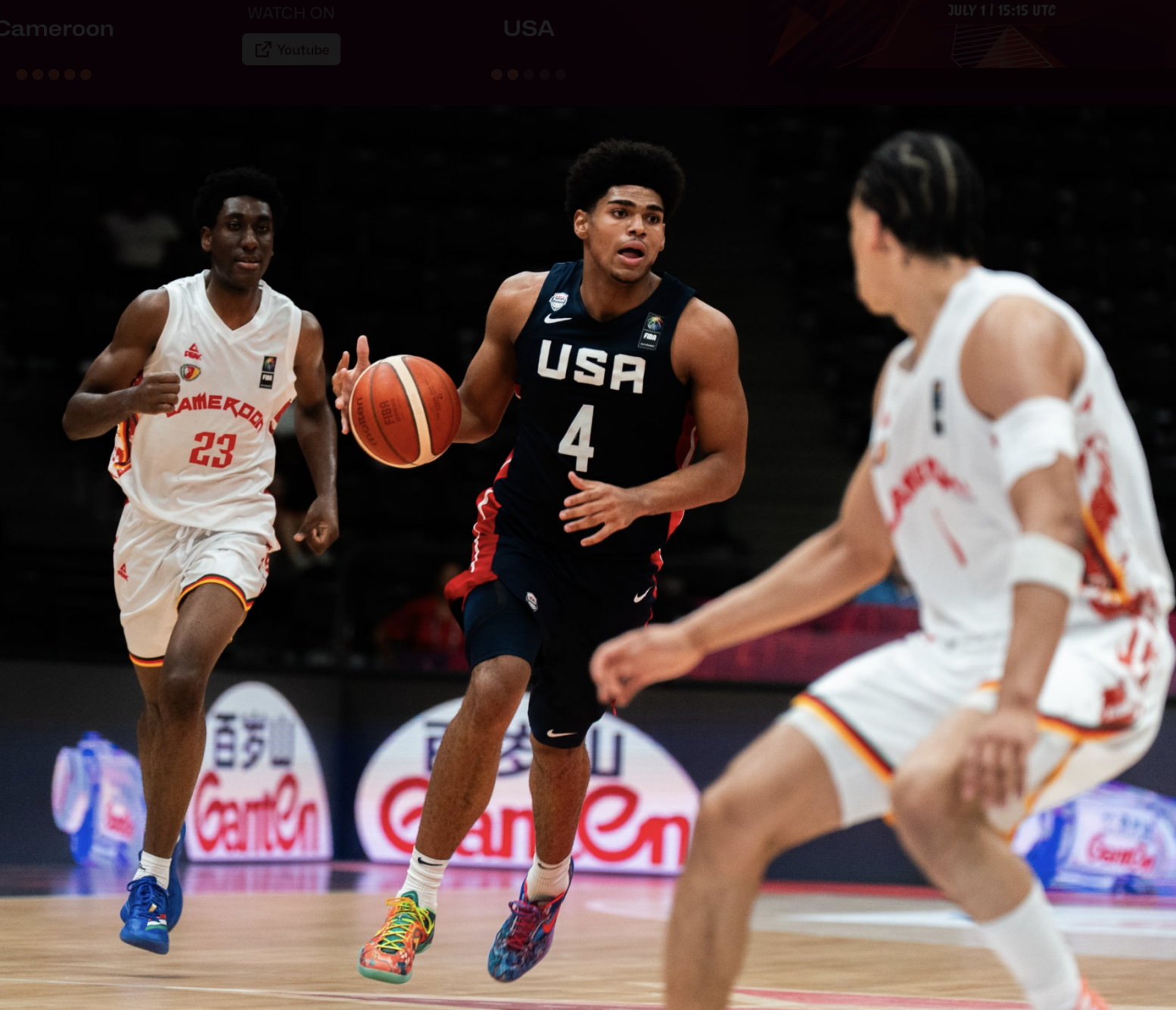 Koa Peat vs Cameroon U19 World Cup